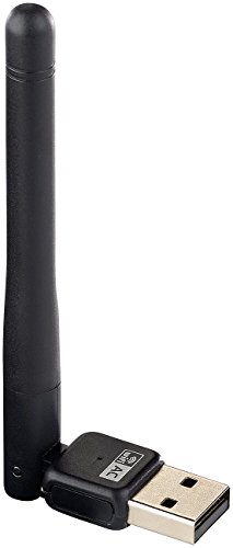 7links USB WiFi Antenne: Mini-USB-WLAN-Stick mit 3-dBi-Antenne, 2,4 & 5,0 GHz, bis 650 Mbit/s (WLAN Empfänger, WLAN Antenne Laptop, Verstärker) von 7links