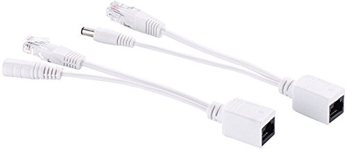 7links Poe Adapter: Adapter zur Stromversorgung von IP-Kameras per Netzwerkkabel (Poe Splitter, Überwachungskamera Netzwerkkabel, Power Over Ethernet) von 7links