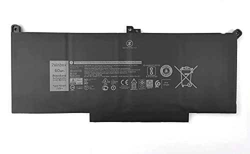 7XINbox 7.6V 60Wh 7500mAh 0F3YGT 2X39G DM3WC F3YGT Laptop Akku kompatibel mit Dell Latitude 12 13 14 7000 7280 7290 7380 7390 7480 7490 E7480 E7280 7XINbox 7.6V 60Wh 7500mAh 0F3YGT 2X39G DM3WC F3YGT Laptop Akku kompatibel mit Dell Latitude 12 13 14 7000 7280 7290 7380 7390 7480 7490 E7480 E7280 von 7xinbox