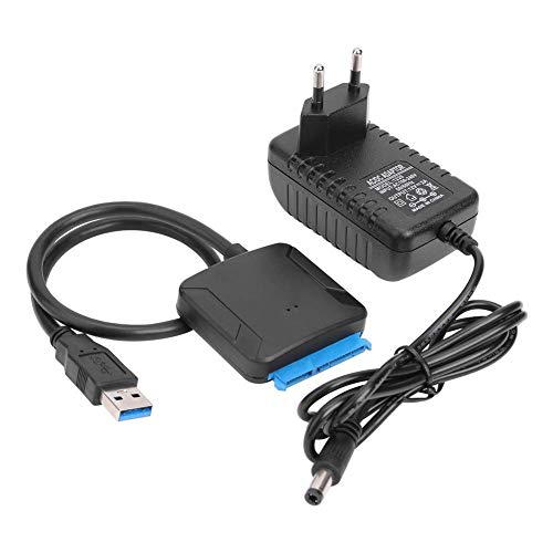 7xinbox USB 3.0 SATA III Festplatten Adapterkabel SATA auf USB 3.0 Adapterkabel für 2.5/3.5 Zoll SSD & HDD Unterstützung UASP mit DC 12V Power 7xinbox USB 3.0 SATA III Festplatten Adapterkabel SATA auf USB 3.0 Adapterkabel für 2.5/3.5 Zoll SSD & HDD Unterstützung UASP mit DC 12V Power von 7xinbox