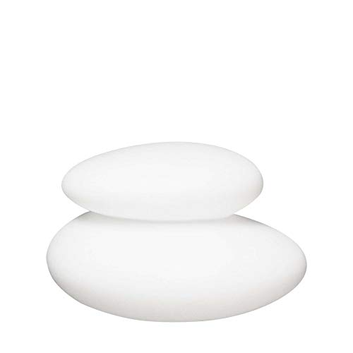 8 seasons design | Shining Stone XL Lampe LED, Polyethylen Weiß Ø 69 cm von 8 seasons
