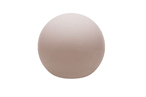 8 seasons design Shining Globe sand 50 cm LED Kugelleuchte, E27, Außenbeleuchtung Garten, Terrasse, leuchtende Gartendeko, Bodenleuchte,warmweißes Leuchtmittel von 8 seasons