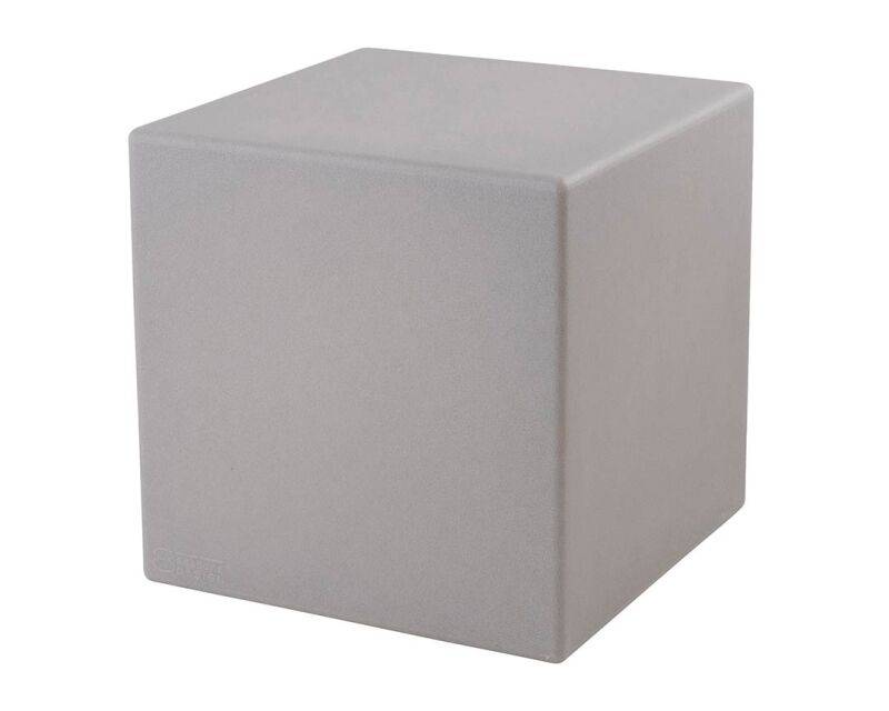 8 Seasons Design Dekoleuchte Shining Cube 33 cm grau von 8 seasons design