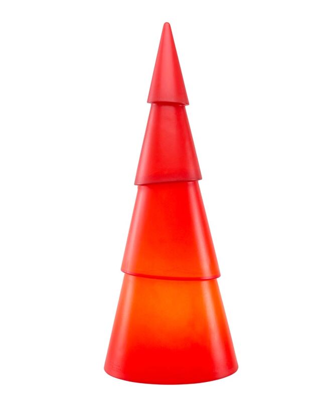 8 Seasons Design Dekoleuchte Shining Tree rund 75 cm rot von 8 seasons design