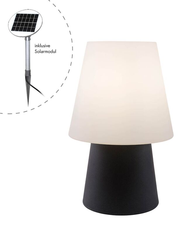 8 Seasons Design Tischleuchte No. 1 Solar 60 cm anthrazit von 8 seasons design