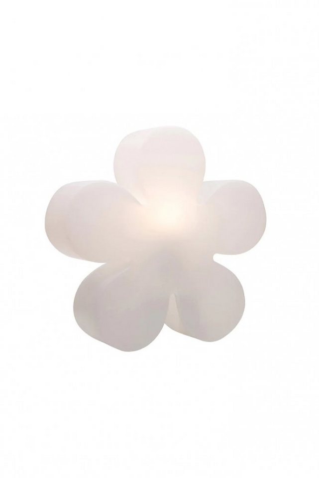 8 seasons design Dekolicht 8 seasons - Motivleuchte Shining Flower Durchmesser 40 cm weiß von 8 seasons design