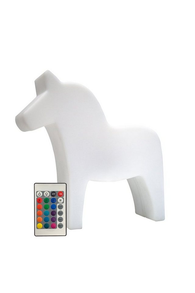 8 seasons design LED Dekofigur Shining Horse, RGB, LED wechselbar, Tageslichtweiß von 8 seasons design