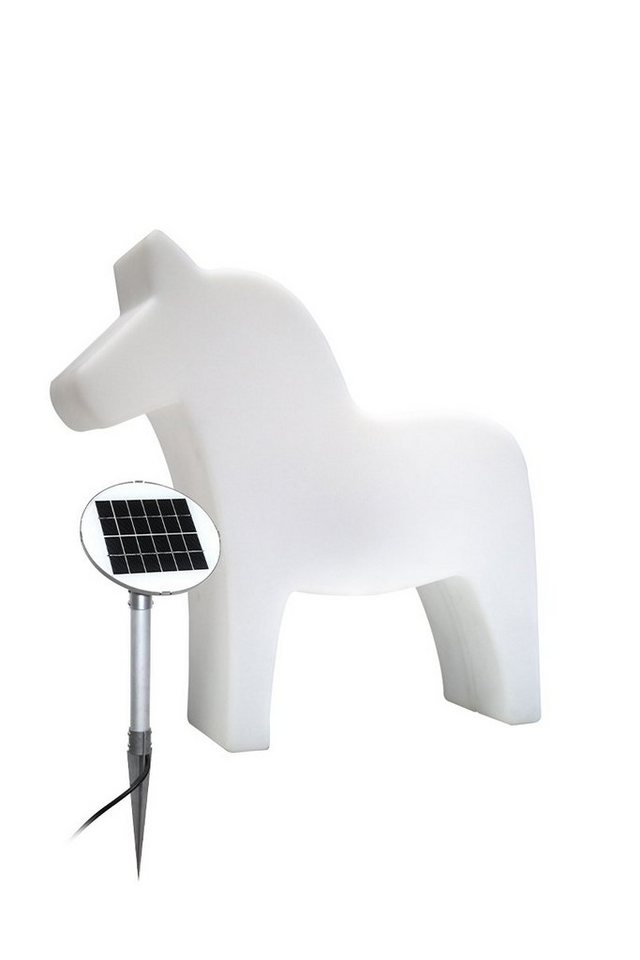 8 seasons design LED Dekofigur Shining Horse, Solar, LED wechselbar, Tageslichtweiß von 8 seasons design