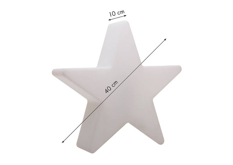 8 seasons design LED-Dekoleuchte Shining Star Ø 40 cm (RGB) von 8 seasons design