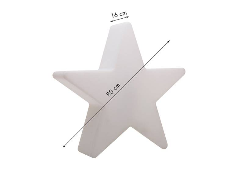 8 seasons design LED-Dekoleuchte Shining Star Ø 80 cm (RGB) von 8 seasons design