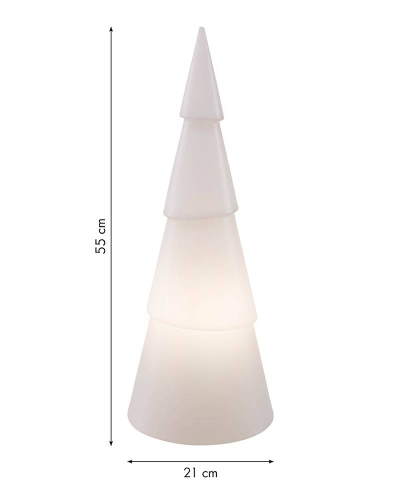 8 seasons design LED-Dekoleuchte Shining Tree rund 55 cm (RGB) von 8 seasons design
