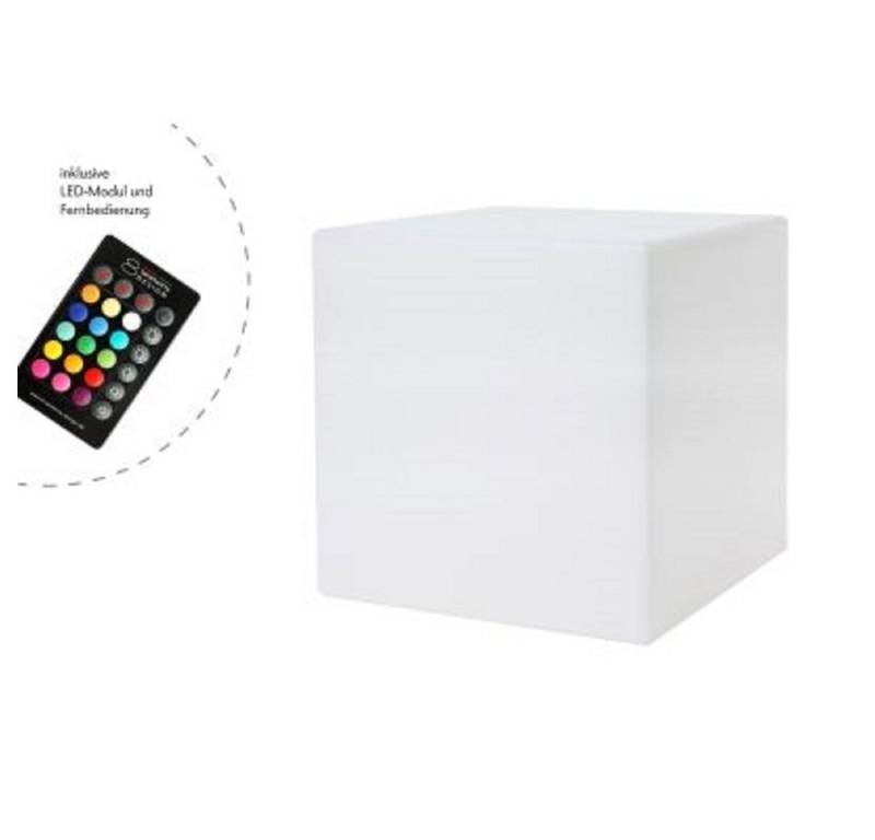 8 seasons design LED Dekolicht Shining Cube 33cm LED weiß von 8 seasons design