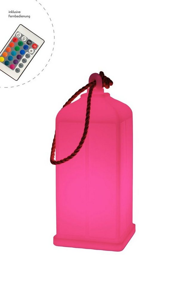 8 seasons design LED Laterne Shining Lantern, RGB, LED wechselbar, Tageslichtweiß von 8 seasons design