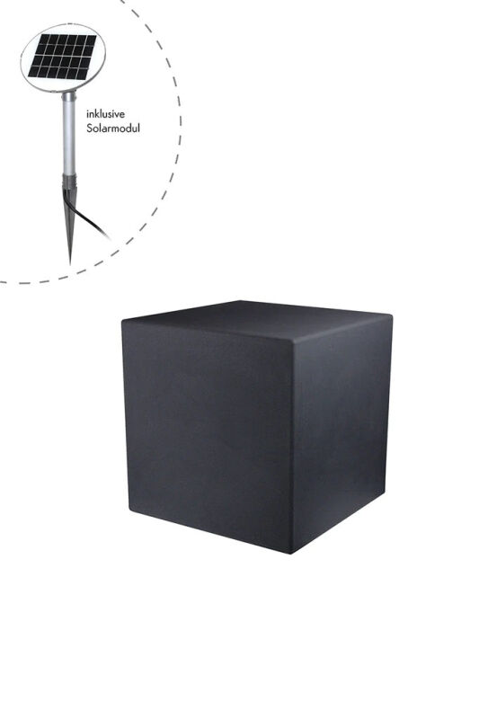 8 seasons design Leuchtwürfel Shining Cube Solar 33 cm anthrazit 8 seasons design Leuchtwürfel Shining Cube Solar 33 cm anthrazit von 8 seasons design