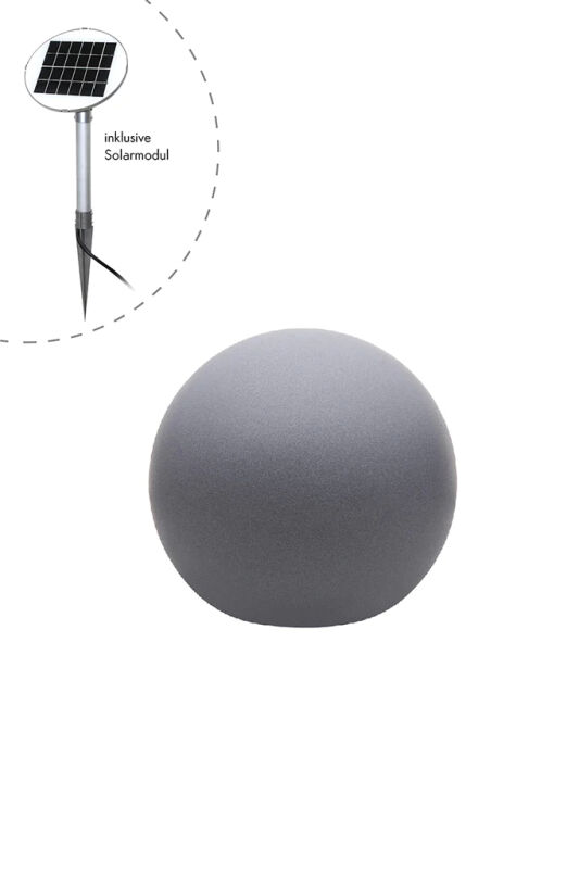 8 seasons design Shining Globe Solar 40 cm grau Kugelleuchte 8 seasons design Shining Globe Solar 40 cm grau Kugelleuchte von 8 seasons design