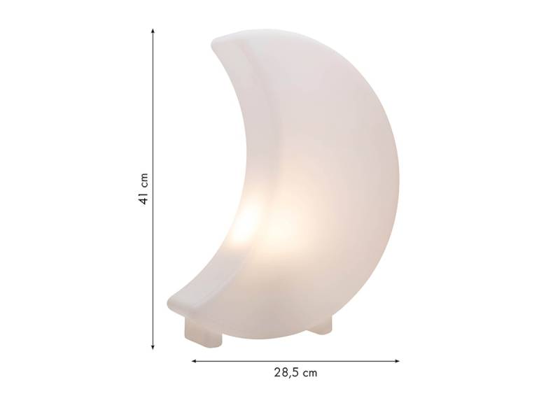 8 seasons design Solar LED-Dekoleuchte Shining Moon 40 cm von 8 seasons design