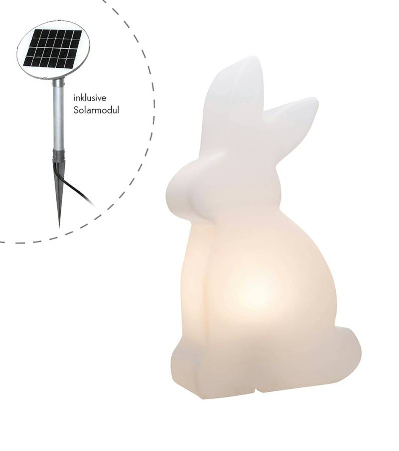 8 seasons design Solar LED-Dekoleuchte Shining Rabbit 50 cm von 8 seasons design