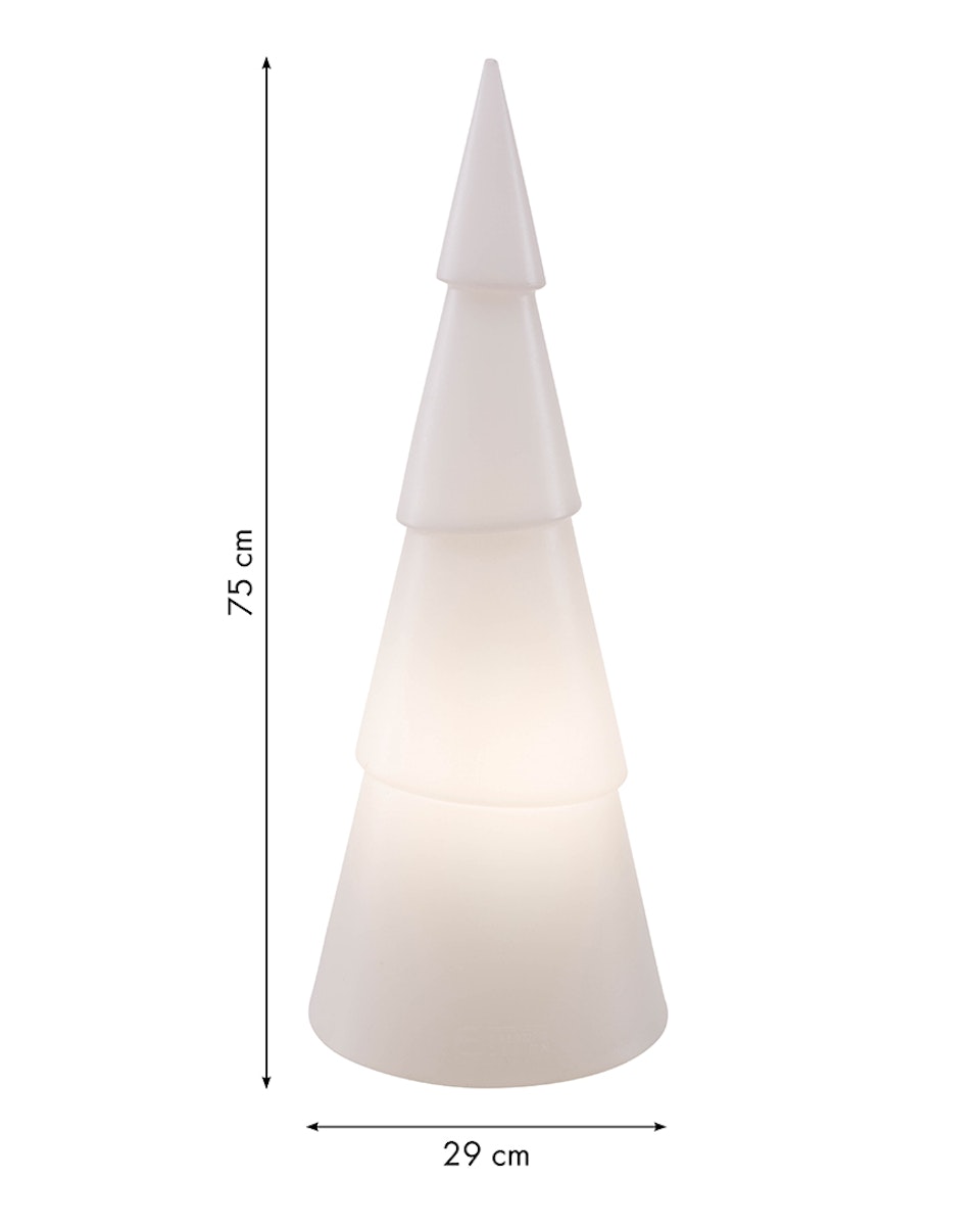 8 seasons design Solar LED-Dekoleuchte Shining Tree rund 75 cm von 8 seasons design