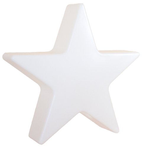 8 seasons design | Dekorationsleuchte Stern Shining Star (E27, Ø 80 cm, witterungsbeständig, IP44, dekorative Lampe für Garten, Haus und Wohnung) weiß von 8 seasons