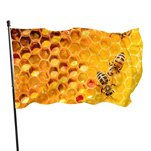 Garten Flagge Bienen An Dekorative Fahnen Lustige Hof Flaggen Verblassen Beständig Außenbanner, Für Garten, Veranda von 803