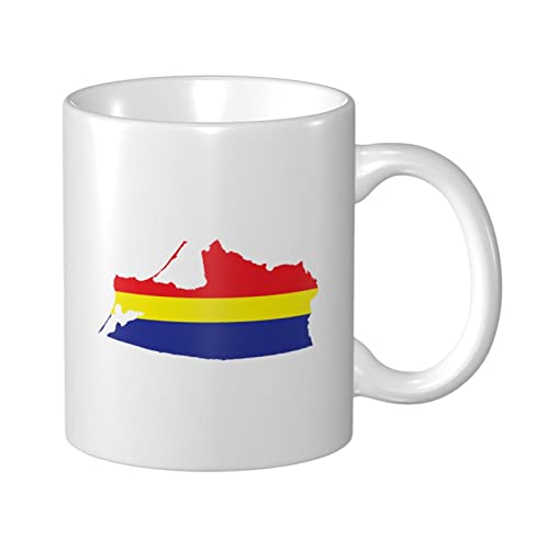 Kaffee Tasse Flaggenkarte Der Oblast Kaliningrad Geschenk Tasse Personalisierte Porzellantasse Männer Tee Tasse, Für Kaffee, Vatertagsgeschenk, Milch, 330Ml von 803