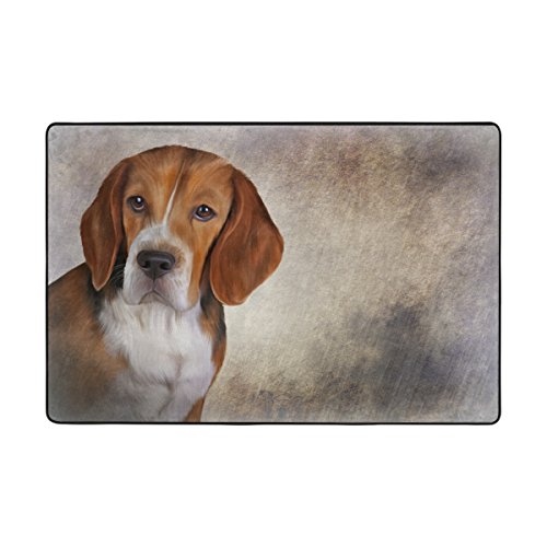 815 Mats Beagle-Hund Jahrgang Fußmatte Langlebig Eingangsmatte Einzigartige Teppichmatte Für Außenbereich, Küche, Schlafzimmer, 60x91cm von 815
