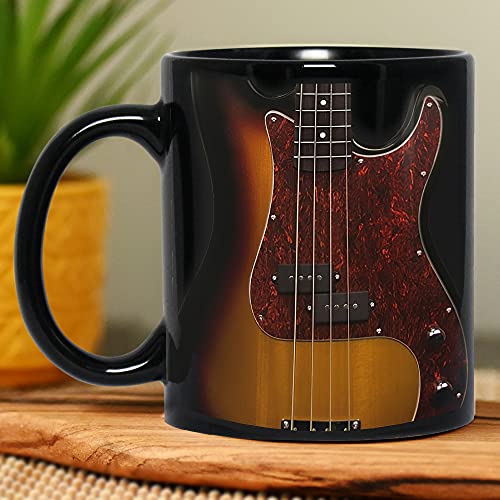 831 Kaffeebecher Keramik Tasse Weihnachten Geschenk 330ml Gitarren-Bass-Becher von 831