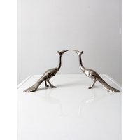 Mid Century Pfau Figuren Paar von 86home