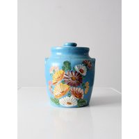 Ransburg Pottery Handbemalte Keksdose von 86home