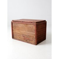 Rustikale Vintage Aufbewahrungsbox Aus Holz von 86home