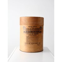 Sk Iv Sanitation Kit Box, Kalter Krieg, Survival Fass, 60Er Jahre Atombunker von 86home