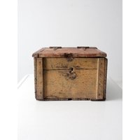 Vintage-Aufbewahrungsbox Aus Holz Vintage-Aufbewahrungsbox Aus Holz von 86home