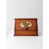 Vintage Brotkasten Aus Holz von 86home