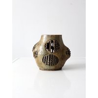 Vintage Freie Form Studio Keramik Vase von 86home