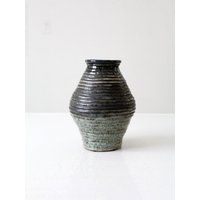 Vintage Gewickelte Studio Keramik Vase von 86home