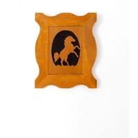 Vintage Pferdesilhouette Kunst, Holz Ausschnitt Wandkunst Vintage Pferdesilhouette Kunst, Holz Ausschnitt Wandkunst von 86home