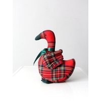 Vintage Tartan Karo Gans von 86home