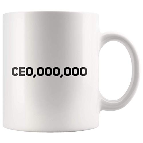 Kaffeebecher Ceo Ce0.000.000 Millionär Boss Unternehmeridee Geschenk Tasse Classic ​Kaffee Tasse Retro Keramik Tasse 330 Ml von 874
