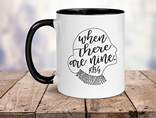 Kaffeebecher Ruth Bader Ginsburg, Rbg, Rbg, Wenn Es Neun Gibt, Ruth Bader, Ruth Bader Ginsburg, Rbg, Feminismus, Rbg Keramik Tasse Classic ​Kaffee Tasse Lustige Geschenk Tasse 330 Ml von 874