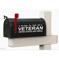 Mailbox Abdeckung Air Force Veteran - 2Er Set Vinyl Decals Us Airman Military Crew Sticker Home Garden Decor Fahrzeug von 8FlagsDesign
