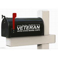 Mailbox Cover Marine Corps "The Few & The Proud" - 2 Vinyl Usmc Logo Aufkleber Veteranen Militär Kampf Haus Garten Rasen Fahrzeug von 8FlagsDesign