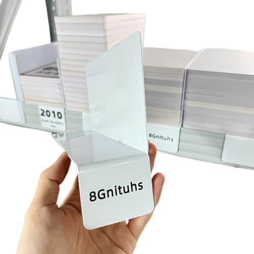 8Gnituhs 20 Stück 20 x 10 cm 1 mm PVC-Ordnertrennwand, Etiketten, Regalteiler, Logo-Inventar-Regal, Lagerschild 8Gnituhs 20 Stück 20 x 10 cm 1 mm PVC-Ordnertrennwand, Etiketten, Regalteiler, Logo-Inventar-Regal, Lagerschild von 8Gnituhs