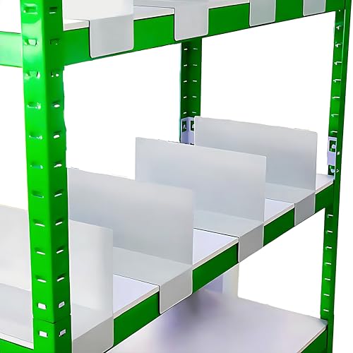 8Gnituhs 20 Stück 30 x 12 cm 1 mm Regaltrenner, Lagerregal-Isolationsplatten, PVC-Regaletiketten für Supermarkt-Kleiderschränke, Lagerregale von 8Gnituhs