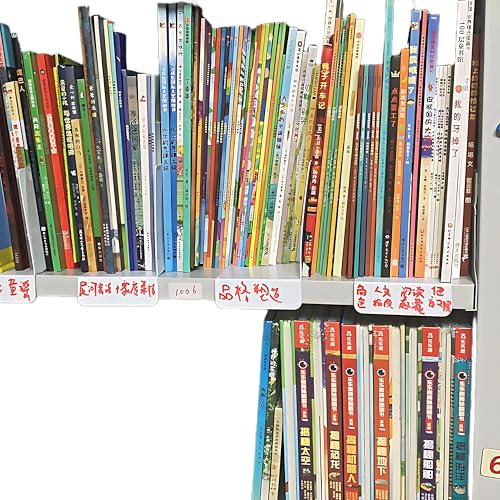8Gnituhs 50 Stück große Bibliotheksregalteiler, Regalteiler,Selbstklebende Trennwände, verstellbare Schubladenteiler, Selbstklebende Regalteiler, verstellbare Regalorganisatoren für Würfel. von 8Gnituhs