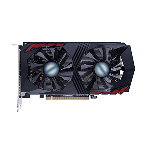 8KLANMMQ Computer-Grafikkarte passend für NVIDIA Gtx1050ti 4 GB GDDR5 128 Bit PCIE 2.0 HDMI-kompatible DVI-DP-Schnittstelle mit Lüfter Lüfter-Grafikkarte von 8KLANMMQ