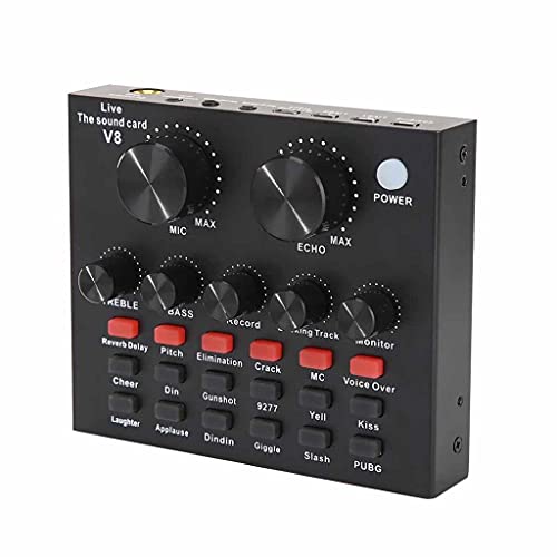 8KLANMMQ V8 Audio USB Externe Soundkarte Headset Mikrofon Webcast Personal Entertainment Streamer Live Broadcast für PC Telefon Computer 8KLANMMQ V8 Audio USB Externe Soundkarte Headset Mikrofon Webcast Personal Entertainment Streamer Live Broadcast für PC Telefon Computer von 8KLANMMQ