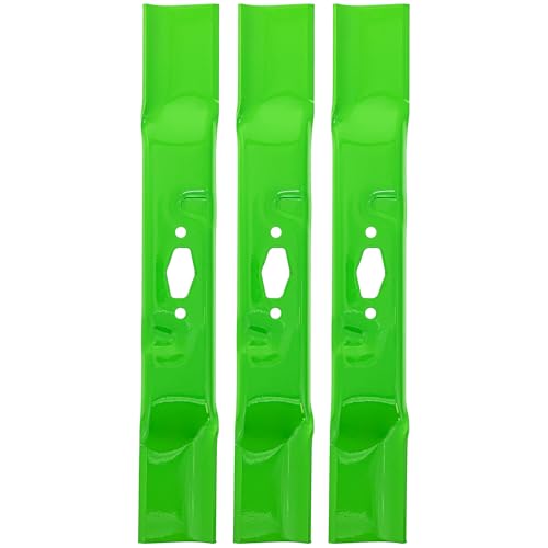 8TEN LawnRazor Klinge für Cub Cadet Troy Bilt ZT2 ZT1 ZTS2 50 127,7 cm Deck 742P05094-L 742-05094-L Low Lift 3 Stück von 8TEN