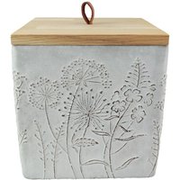 Keramik Tierurne "Wildblumen", Quadratisch Keramik Tierurne "Wildblumen", Quadratisch von 8memories