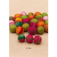 25 Filzkugeln Für Eicheln von 8natur