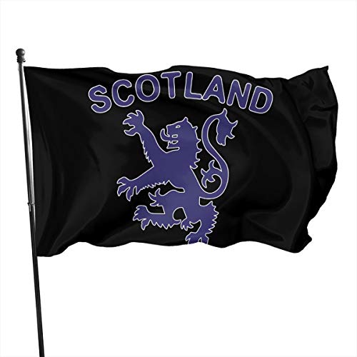 Flaggen Löwe Mit Schottland-Flagge, Garten Flagge Uv-Beständig Fahnen Lichtbeständige Gartenflaggen Für Haus Veranda Hof 90X150cm von 934